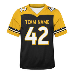 Camiseta de Fútbol Americano para Hombre, Uniforme Deportivo Personalizado para Equipo, de Secado Rápido y Transpirable, en Poliéster, Fabricante y Proveedor al por Mayor - Product Image 2