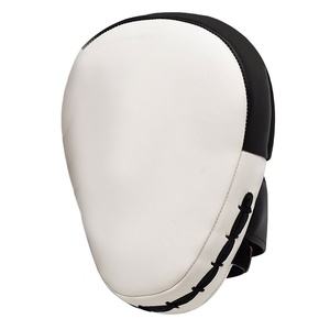 Mitaines de frappe incurvées en cuir véritable de qualité supérieure avec support de poignet réglable pour l'entraînement de boxe et de Muay Thai 2026 - Product Image 2