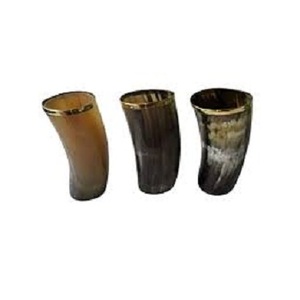 Best Look Modern Style Viking Design Buffalo Horn Super Quality Disposable Drinking Glass <b>Wine</b> Mug Beverage Beer Glasses - Product Image 2