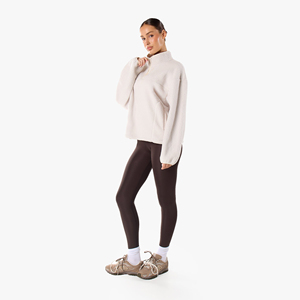 Women's Polar Fleece Jacket 340 GSM Heavy Warm Anti Pilling <b>Thermal</b> Outdoor Hiking Workwear Full Zip Winter Coat Breathable - Product Image 5