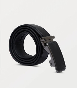 2026 Customized OEM Genuine Leather <b>Dress</b> Belt for Men with Ratchet Buckle High-Quality Stylish New Design Wholesale Custom Logo - Product Image 3