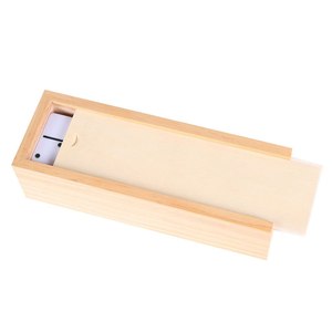 Jeu de dominos classique en bois – Jeu de société familial de stratégie pour table – Écologique et stimulant pour l'apprentissage et le divertissement en famille - Product Image 6