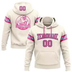เสื้อฮู้ดดี้พิมพ์ลายกราฟฟิตีแบบใหม่ ดีไซน์สั่งทำพิเศษ สีส้มฟ้า-ดำ ลายขีด 3 มิติ ขายส่งโดยตรงจากโรงงาน - Product Image 4