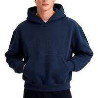 Hoodie Pria Boxy Oversize 2026, Hoodie Katun Drop Shoulder Trendy, Hoodie Pria Boxy Oversize