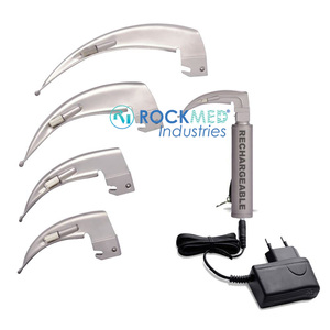 Ensemble de diagnostic ORL professionnel avec ophtalmoscope, otoscope et fibre optique - Product Image 3