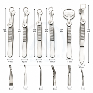 AL MIDA HEALTH CARE INSTRUMENTS Juego de Pinzas para Calazión, Instrumentos Quirúrgicos Oftálmicos, Pinzas Dérmicas de Alta Calidad con Certificación CE - Product Image 5