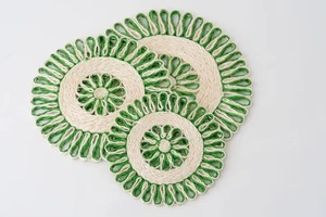 Assiette de présentation en rotin sur mesure, faite à la main, accessoires de table, fournisseur - Product Image 6