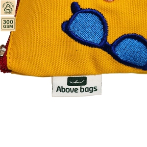 Sac de plage en toile de coton, sac de voyage, 18x12x5 cm, logo personnalisé, vente en gros, OEM, marque privée, commande en gros, modèle réutilisable SNC98 - Product Image 5