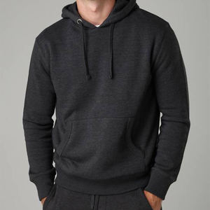 Logo personnalisé, vente en gros, OEM, bonne qualité, vêtements décontractés pour hommes, couleur anthracite, avec revers et ourlet côtelés, anti-plis, écologiques, à bas prix - Product Image 1