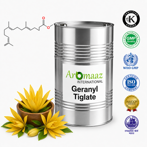 Aromaaz International Geranil Tiglato 99.5% de Pureza, Sabor Floral Sintético Líquido CAS 3890-86-8 para Uso Industrial - Product Image 2