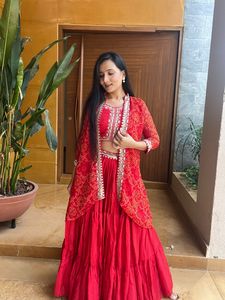 Robe traditionnelle indienne et pakistanaise pour femmes, Salwar Kameez, longue, en coton brodé, coupe ample, tenue de mariage - Product Image 4