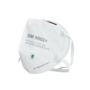 Masque respiratoire jetable 3M 9502+ conçu pour une protection confortable et fiable contre les particules non à base d'huile - Product Image 4