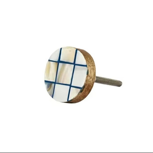 Boutons de tiroir et de meuble en nacre, design artisanal, prix de gros direct usine - Product Image 1