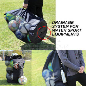 Lightweight Sport Soccer Ball <b>Backpack</b> with Spacious Interior Nylon Material Eco-Friendly Design for Ball and Shoe Storage - Product Image 6