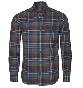 Streetwear Fashion Flannel <b>Shirt</b> for Men Custom Heavy Brushed Cotton Stand Collar Breathable Spring Factory Made Warm Lining - Product Image 4
