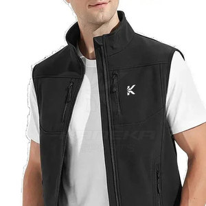 Chaleco Softshell de Invierno, Transpirable, Ecológico, Ligero, Estilo Casual, Tejido Resistente para Uso Diario al Aire Libre - Product Image 5