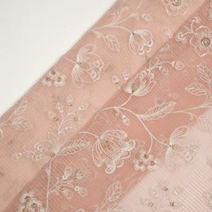 Tissu de broderie multi-usage de qualité supérieure pour femmes, tissu de créateur pour la mode, tissu de broderie pour tenues de soirée, tissu de luxe - Product Image 1