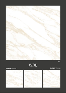 Azulejos de Porcelana Estatuario Brillante de 600x600 mm, Aspecto de Mármol Advik Rose, Azulejos Vitrificados Antideslizantes, Resistentes a los Ácidos y al Desgaste - Product Image 2