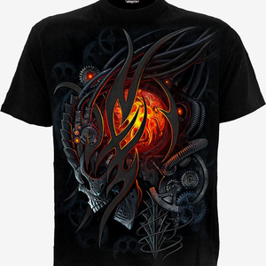 T-shirts en coton personnalisés par sublimation, grande taille, surdimensionnés pour hommes, impression de haute qualité, vêtements décontractés sur mesure - Product Image 5