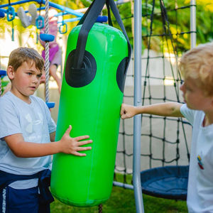 Sac de frappe de qualité supérieure, résistant, pour entraînement de boxe et de kickboxing, en PU, avec logo personnalisé pour les sports professionnels - Product Image 4