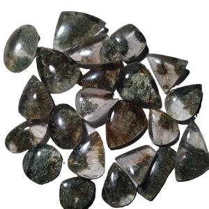 หินอัญมณีธรรมชาติลูโดไลต์ควอตซ์ขัดเรียบมีรูไทล์มีค่าสำหรับทำเครื่องประดับที่น่าทึ่ง! - Product Image 4