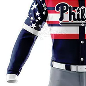 Créez votre propre logo pour une tenue d'équipe de baseball respirante et confortable pour hommes. - Product Image 5