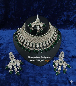 Parure de collier ras-du-cou et boucles d'oreilles pendantes en zircon plaqué or rose, style ethnique, pour femme, idéale pour mariage et soirée - Product Image 6