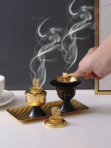 Premium Metal Incense Burner For Home Fragrance Meditation Yoga And Spiritual Aromatherapy Use - Product Image 5