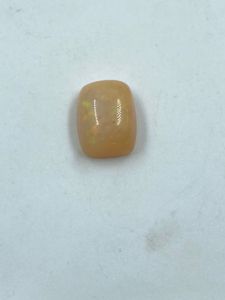 Natural High Quality Light Orange <b>Colour</b> Fire Opal Gemstone <b>Cushion</b> Cut 2.14Cts 7.70X10MM - Product Image 2