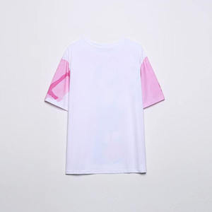 2026 <b>Summer</b> High Quality 100% Cotton <b>Long</b> T Shirt Women Color Solid Soft Female Tees Casual Oversized Crop <b>Top</b> T Shirts - Product Image 2