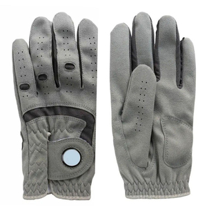 Breathable Golf <b>Gloves</b> Custom Logo OEM Professional Cabretta Leather Golf Training Gear Wholesale Factory Direct - Product Image 4
