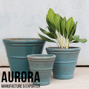 Pot de fleurs en céramique artisanale vietnamienne, décoration nordique pour la maison, fabriqué en usine vietnamienne - Product Image 3