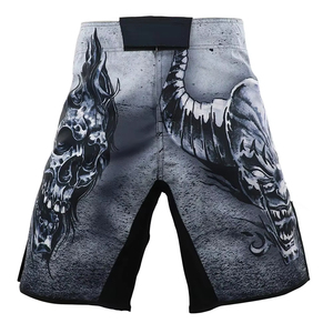 Shorts de MMA Unisex al por Mayor, Ligeros, Transpirables, de Alta Calidad, Spandex/Poliéster, Secado Rápido, Hechos en Pakistán, en Oferta - Product Image 1