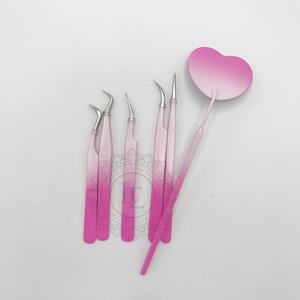 แหนบเคลือบผงสีเงินแบบไล่ระดับด้ามจับทำจากสเตนเลสสตีลรับฉลากได้ - Product Image 4