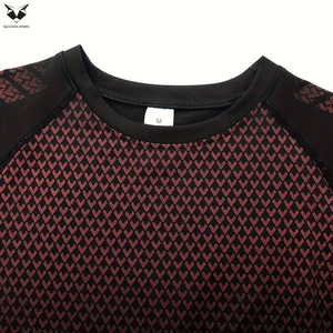 Best <b>Material</b> Good Quality Compression Short Sleeve T Shirts For Men Moisture-Wicking Breathable For Gym Wear Shirts - Product Image 6
