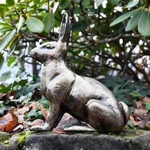 Ornements de jardin en bronze en forme de lapin pour la décoration de Pâques, prix d'usine - Product Image 4