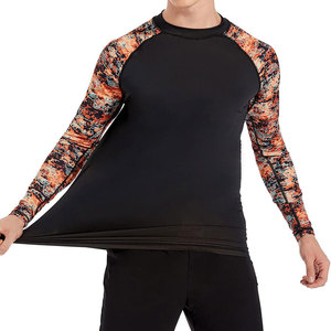 เสื้อแรชการ์ดแขนยาวแบบยูนิเซ็กซ์ รุ่น OEM ปี 2026 ดีไซน์สำหรับการฝึกซ้อม แห้งเร็ว ระบายอากาศได้ดี ป้องกันรังสียูวี UPF50+ น้ำหนัก 220 กรัม หลายสี - Product Image 3