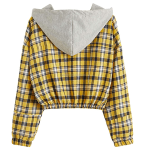 Oem Femmes Sport Pantacourt Coton Sweat À Capuche avec Cordon De Serrage Zip Pull Sport À Capuche - Product Image 2