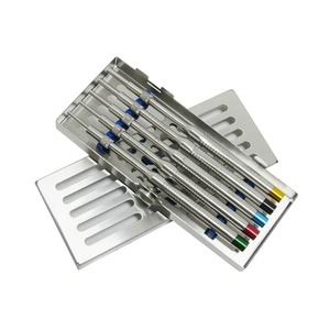 Dentric Implants Manual General Surgery Stainless Steel Osteotome Straight & Curved Set <b>Instruments</b> Hammer Tray Reusable CE - Product Image 6