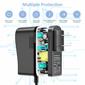 อะแดปเ<span class=keywords><strong>ต</strong></span>อร์แปลงไฟ 5V 3A USB C AC DC 15W พร้อมหัว<span class=keywords><strong>ต</strong></span>่อ 9 <span class=keywords><strong>แบ</strong></span>บ สำหรับอุปกรณ์อิเล็กทรอนิกส์ในบ้าน กล่องทีวี เราเ<span class=keywords><strong>ต</strong></span>อร์ พัดลมขนาดเล็ก ไฟ LED ลำโพง - Product Image 5