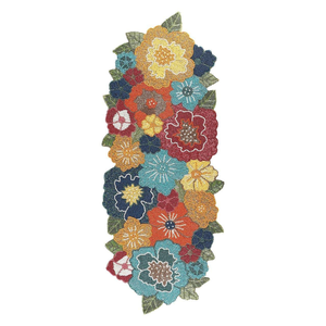 Superior Quality Table Floral Table Runner Latest Design Handmade Beaded Decorative Table Runner for Wedding Embroidered - Product Image 4