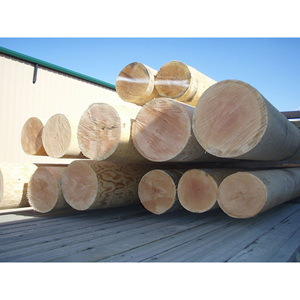 Troncos de Madera Blanda de Grado de Construcción, Postes de Madera Resistente, Material Perfecto para Cercas, Estructuras Exteriores y Proyectos Agrícolas - Product Image 1
