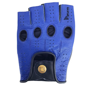 Nouveaux gants de moto sans doigts, protection motocross, respirants, séchage rapide, respectueux de la peau, couleur et logo personnalisables, unisexe, toutes saisons - Product Image 2