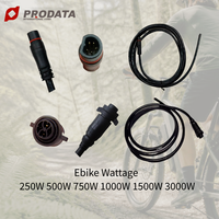Kit de Conversión de Bicicleta Eléctrica de Fibra de Carbono Resistente al Agua IP65 de 1500W para Actualización de Scooter