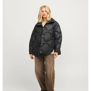 Chaqueta Acolchada Ligera para Mujer, con Cuello Alto, Transpirable, para Exteriores, Chaqueta de Plumón Acolchada, Ropa de Calle de Invierno, OEM - Product Image 5