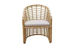 Luxury Garden <b>Patio</b> Sofa <b>Set</b> with Teak Wood Structure and Rattan Weaving - Product Image 3