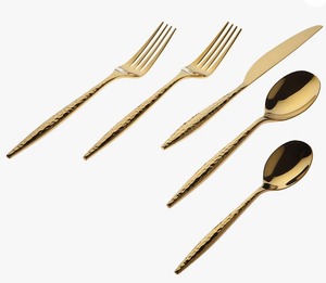 Juego de cubiertos de lujo de 20 piezas de acero inoxidable 18-10, vajilla duradera para 4 personas, para uso doméstico al mejor precio. - Product Image 3