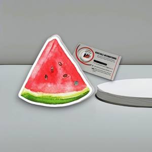 แผ่นแม่เหล็กอะคริลิคสำหรับต่อขนตา รูปหัวใจผีเสื้อ ลายแตงโม แบรนด์ส่วนตัว ใช้ซ้ำได้ เป็นมิตรกับสิ่งแวดล้อม อุปกรณ์เสริมความงามสำหรับต่อขนตา - Product Image 1