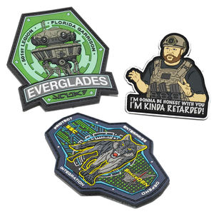 OEM ODM High Quality Eco PVC Rubber Emblem for Sportswear Flexible <b>Sew</b> On Rubber <b>Badge</b> with Custom Shape Design - Product Image 4
