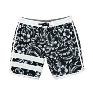 Shorts décontractés pour hommes en Spandex/Polyester, anti-plis, taille élastique, tricoté, 180g, séchage rapide, respirant, pour l'été - Product Image 5